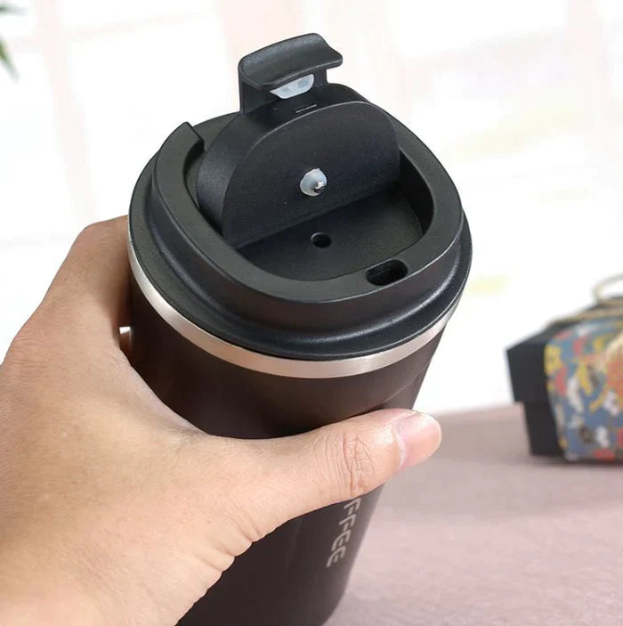 510ml Stainless Steel Vacuum Coffee Mug Temperature Display