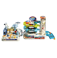 2in1 Space Adventure Marble Runway Track Set