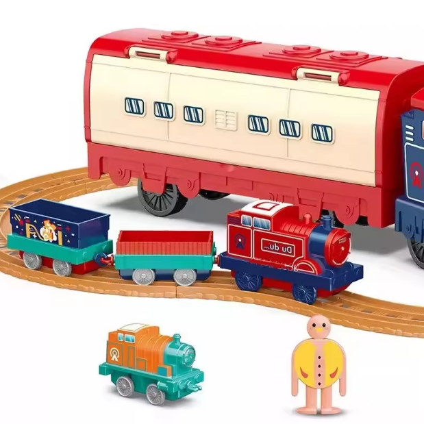 DIY Electric Inertial Storage Railway Train Track Set