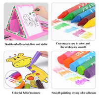 208Pcs Premium Unicorn Kids Super Mega Art Set