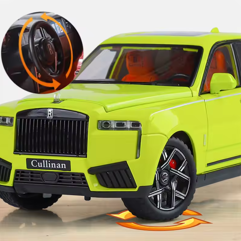 1:24 Diecast Rolls Royce Cullinan Model Car