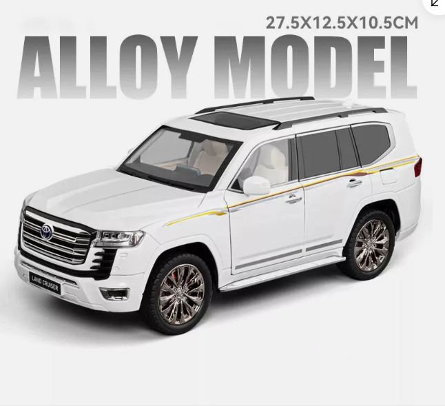 1:18 Diecast Land Cruiser LC300 Model Car