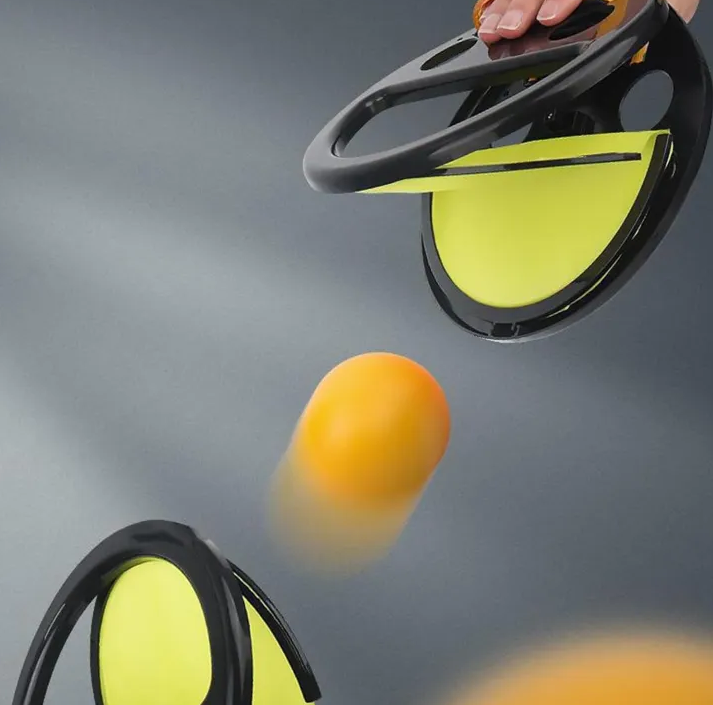 Kids Playing Catch & Toss Ball Set