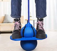 Sports Jumping Fitness Elastic Ball Game - Blue ​