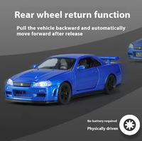 1:32 Diecast Nissan Skyline GTR R34 Model