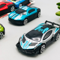 10Pcs Mini Inertial Cars With Launcher - Assortment