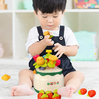 Huanger Montessori Flower Nails Bucket