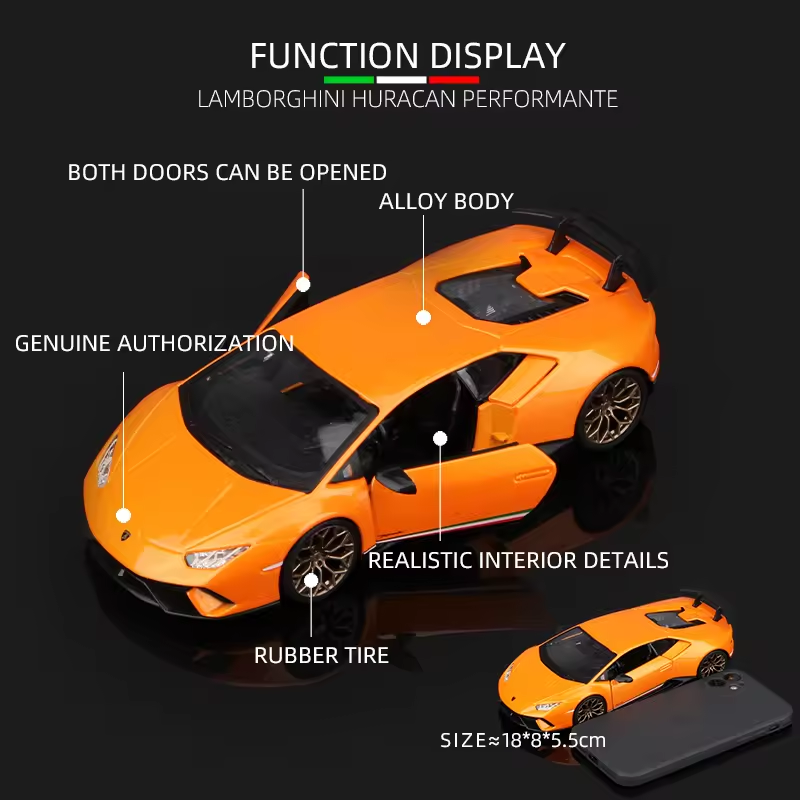 Bburago 1:24 Lamborghini Huracan Performante Model