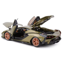 Bburago 1:24 Lamborghini Sian FKP 37 Model - Green