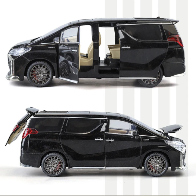 1:24 Diecast Toyota Alphard Van With Key