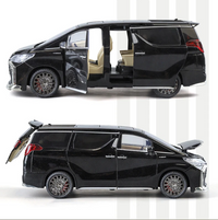 1:24 Diecast Toyota Alphard Van With Key