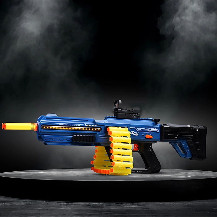 Rechargeable & Manual Shell Throwing Soft Bullet Shooting Gun