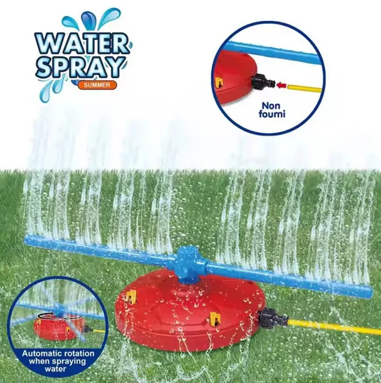 Rotating Water Spray Summer Toy