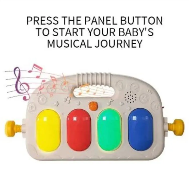 Huanger Baby Owl Piano Play Gym - Green