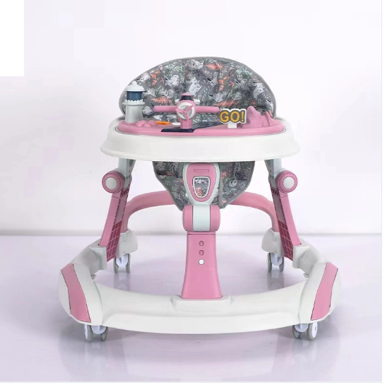 Baby Light & Musical Walker With Aircraft Toy Tray