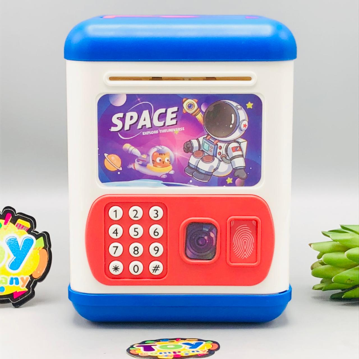 Spaceman Multi-functional Kids Money Saving ATM Machine