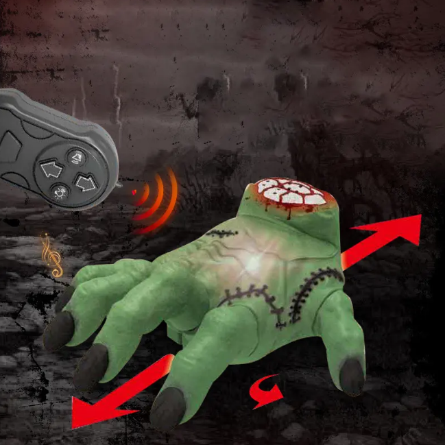 2.4GHz RC Crazy Hand Toy With Light & Sound
