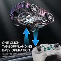 2in1 Mini Drone & RC Car With Lights