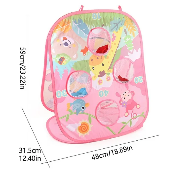 3in1 Kids Foldable Classic Tossing Game Board