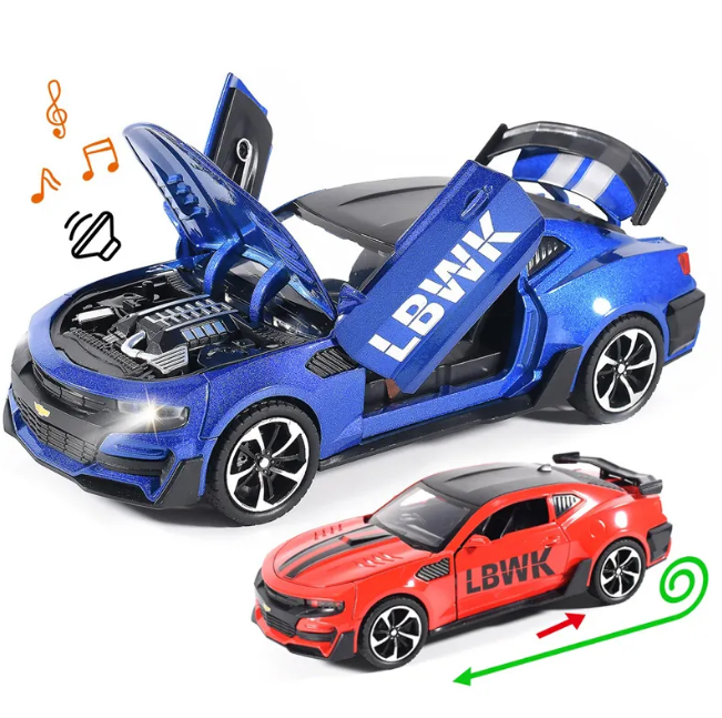 1:24 Diecast Chevrolet Camaro Smoke Car Model
