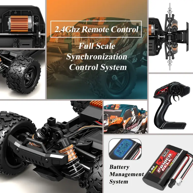 36km/h RC 1:18 Off-Road Racing Truck