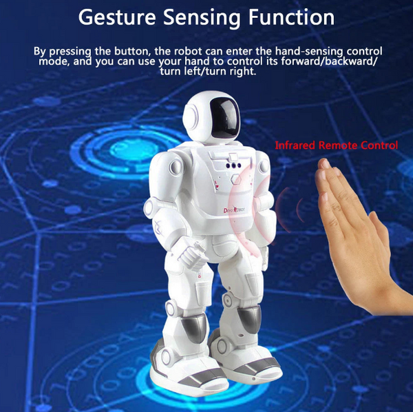Remote & Induction Controlled Devo Robot