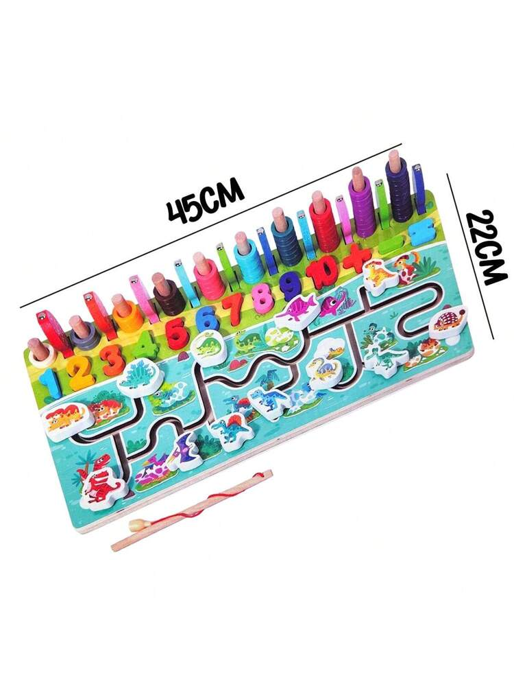 5in1 Wooden Multifunctional Numbers Board