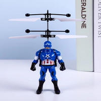 Hand Sensor Flying Captain America Aircraft