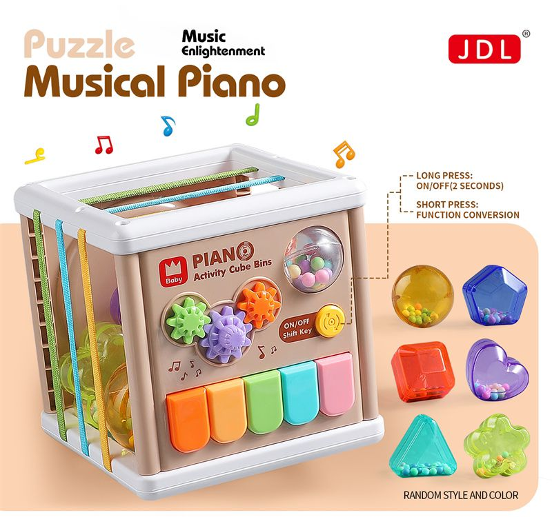 Multi-functional Kids Musical Puzzle Activity Toy