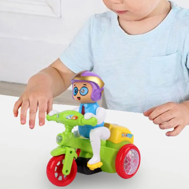 Electric Stunt Motorcycle Funny Toy