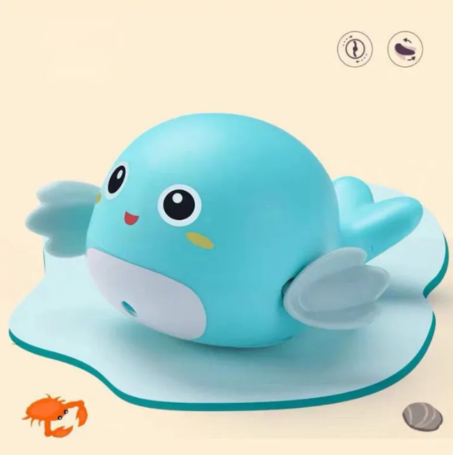 3Pcs Sea World Dolphin Bath Toy