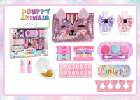 18Pcs Girls Realistic Pretty Glamorous Makeup Set