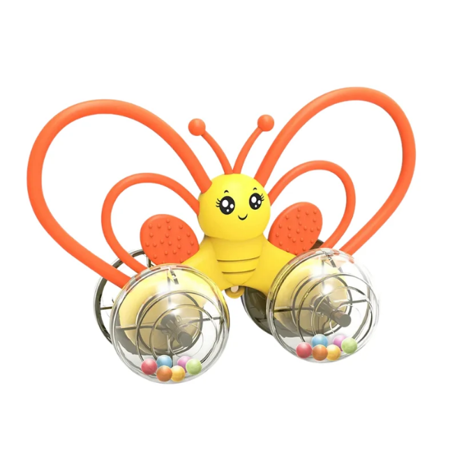 Premium Baby Butterfly Rattle & Teether Toy