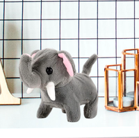 Cute Walking Plush Elephant With Sound