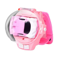 2.4GHz Mini Watch RC Alloy Car - Pink