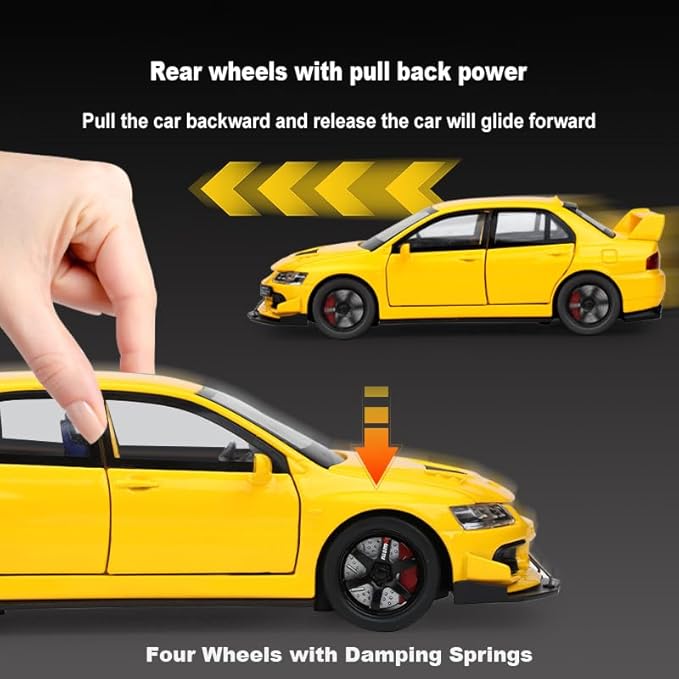 1:32 Diecast Mitsubishi Lancer Evolution Model Car