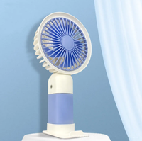 6* Inches Rechargeable Mini Cute Handheld Fan