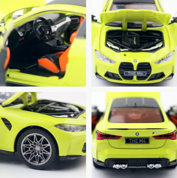 1:23 Diecast BMW M4 Official Licensed Model