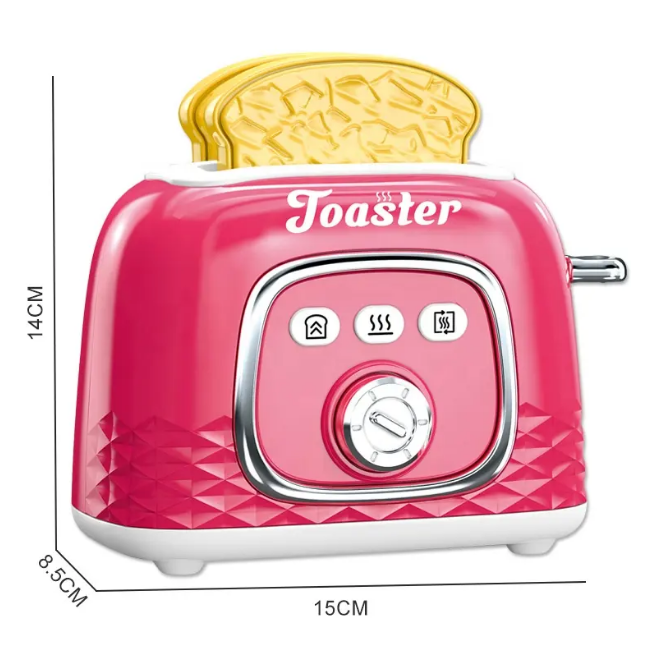 Kids Pretend Play Mini Toaster Toy