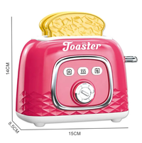 Thumbnail for Kids Pretend Play Mini Toaster Toy