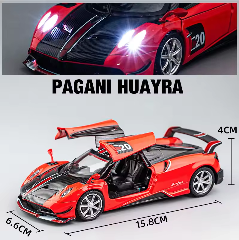 1:32 Diecast Pagani Huayra BC 2016 Official Licensed Model