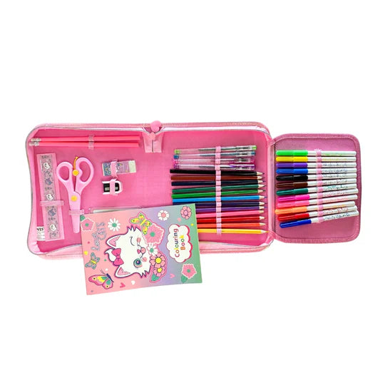 36Pcs Kitty Color Pencil Case