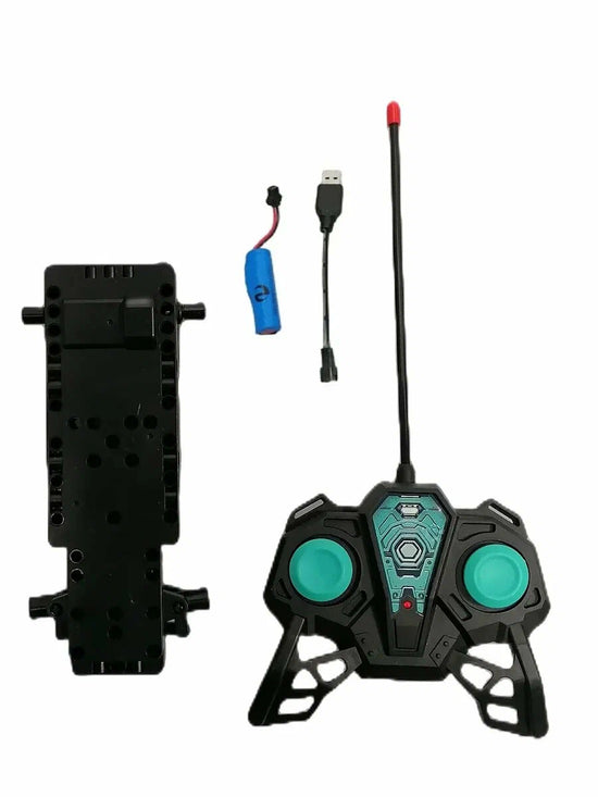 DIY 511Pcs RC 1:16 Jeep Racing Building Blocks Model