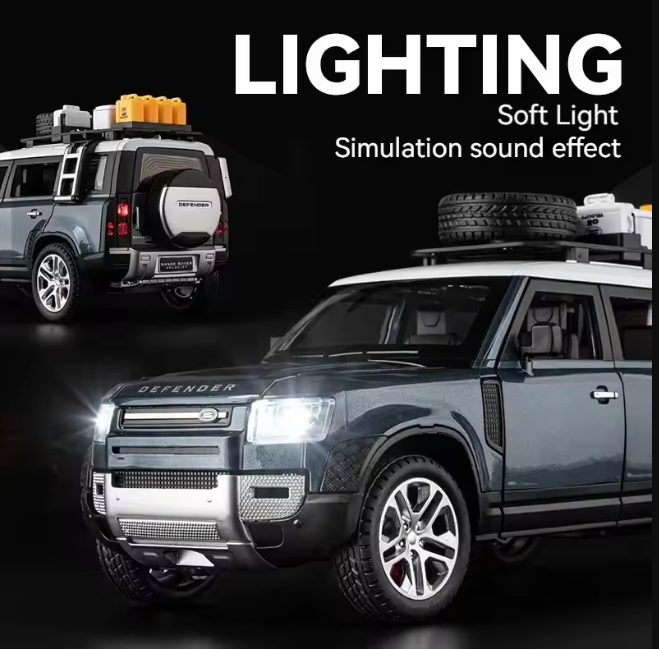 1:24 Diecast Genuine Authorized Land Rover Defender Model