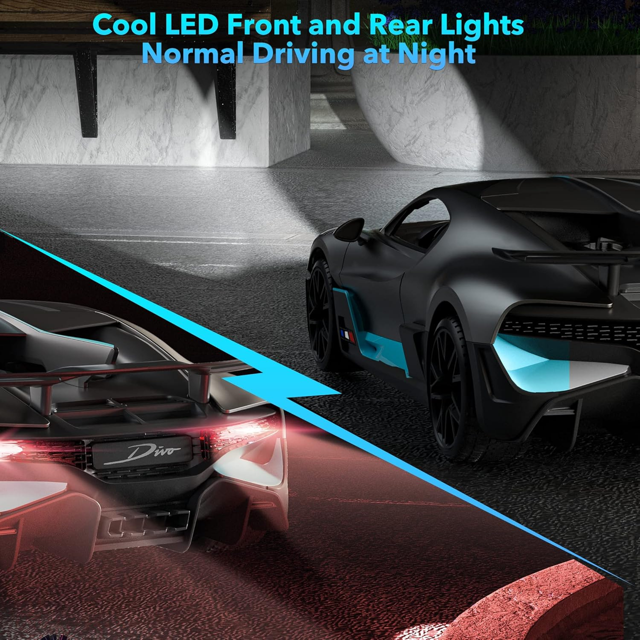 2.4GHz 1:12 RC Bugatti Divo Model