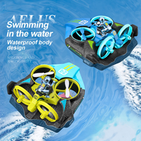 3in1 RC Quadcopter Flying Bike With Lights