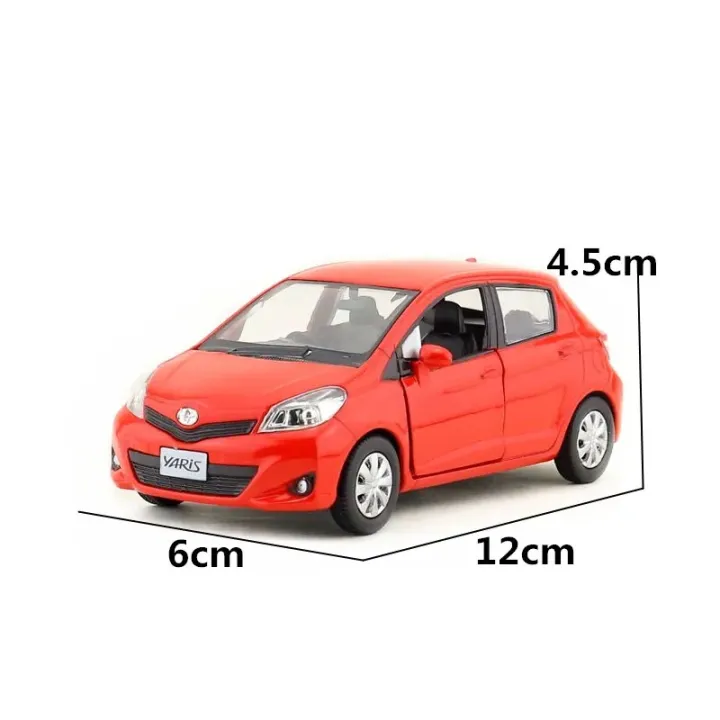Mini 1:34 Diecast Toyota Yaris Model Car