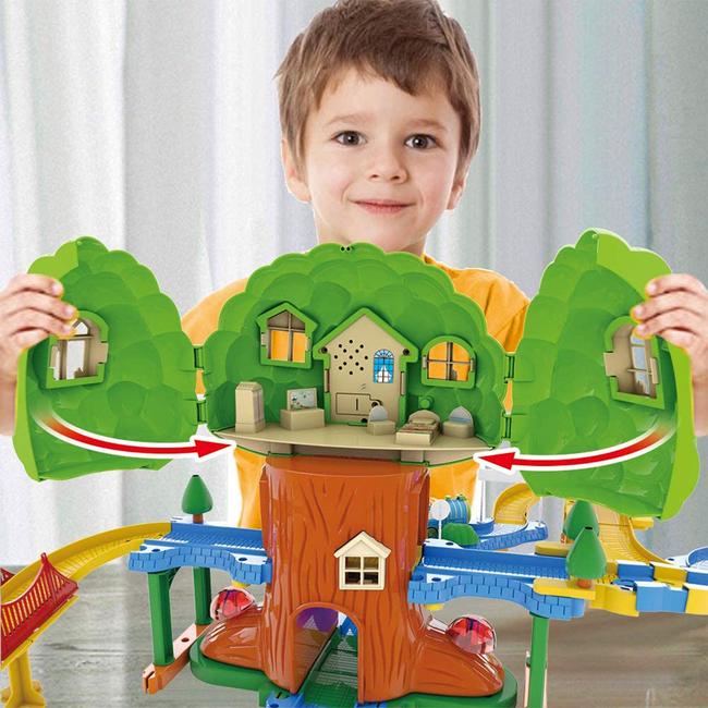 Tree House Electric Train Set