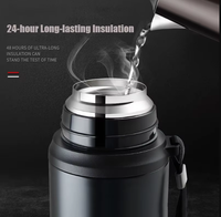Thumbnail for 800ml Stainless Steel Vacuum Flask Water Bottle