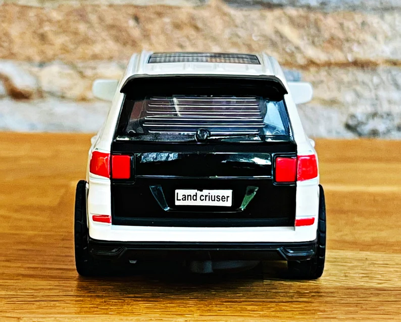 1:36 Diecast Mini Land Cruiser Off Road Model Car